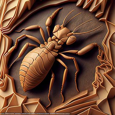 3D model Pheidole alienata (STL)